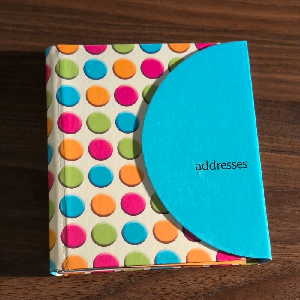 Old School 2000's Address Book